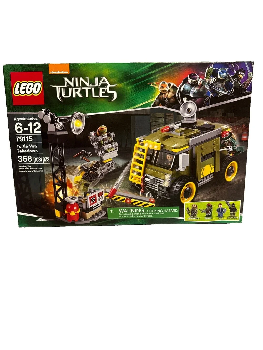 LEGO Teenage Mutant Ninja Turtles: Turtle Van Takedown (79115)